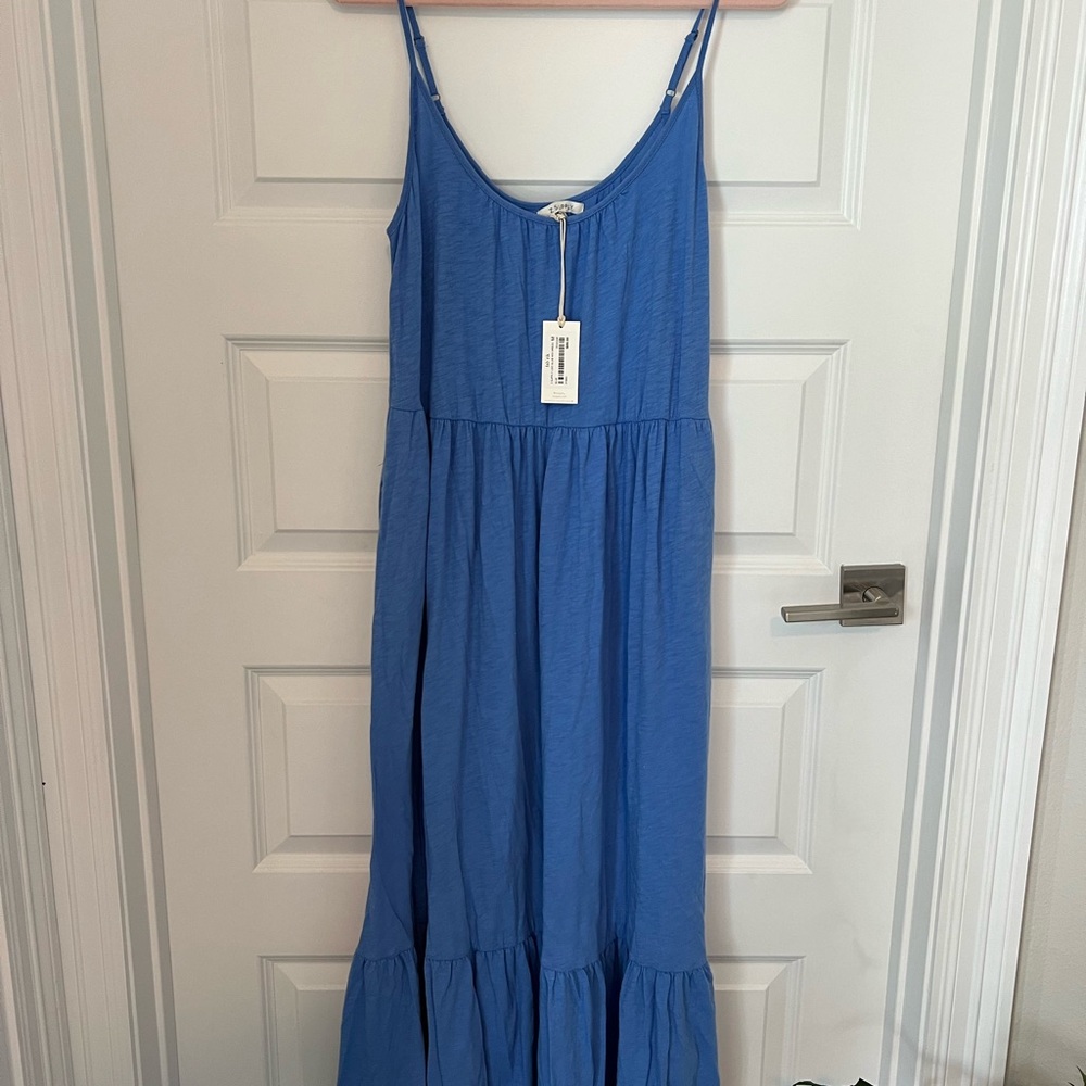 Z Supply Lido Slub MIDI Dress M